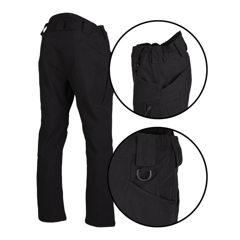 MIL-TEC® Softshell Hose ASSAULT schwarz Outoorhose