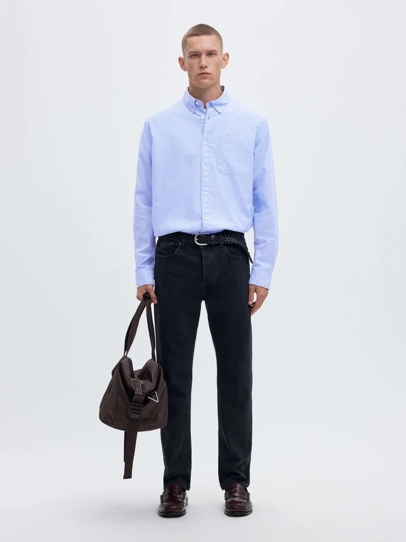 SLMREGCOLE RICK-OX SHIRT LS NOOS