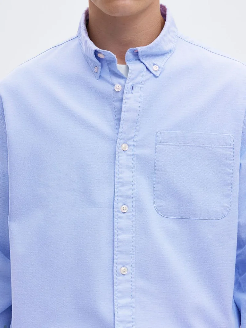 SLMREGCOLE RICK-OX SHIRT LS NOOS