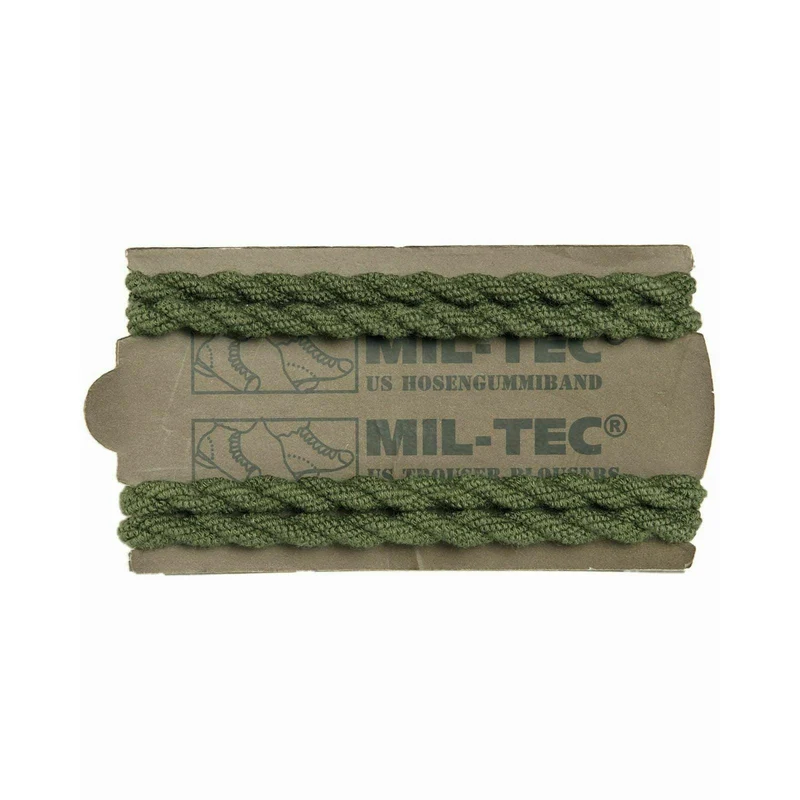 MIL-TEC® US Hosengummiband oliv (Card = 2 Paar) Gummiband (Paar=EUR 1,30)