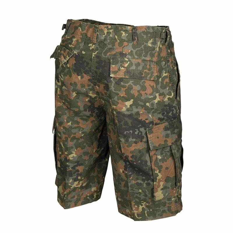 Mil-TEC® US Bermuda R/S cotton prewash flecktarn Shorts