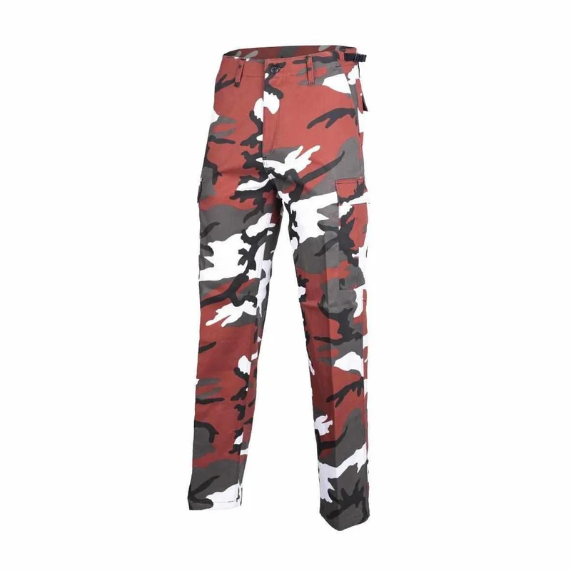 MIL-TEC® US Ranger Hose Typ BDU red camo Cargohose