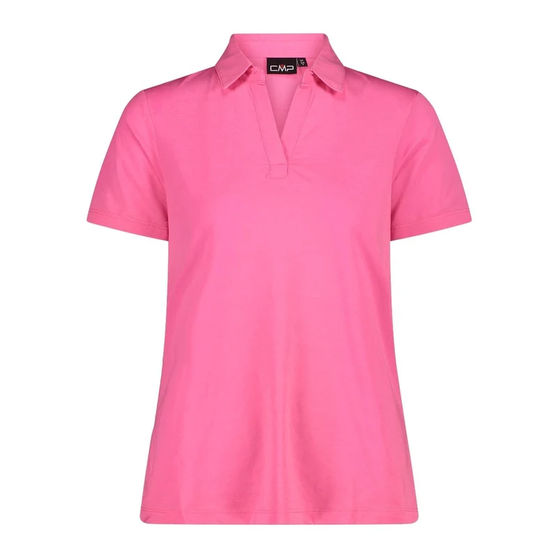 CMP Damen Polohemd Shirt Woman Polo 33N5586 pink fluo