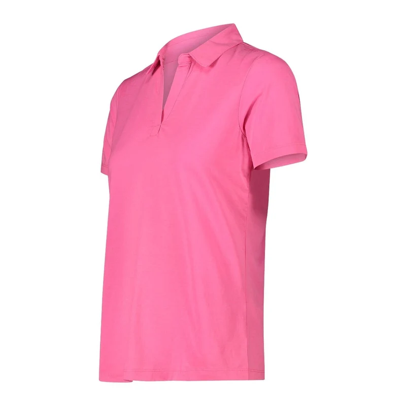 CMP Damen Polohemd Shirt Woman Polo 33N5586 pink fluo