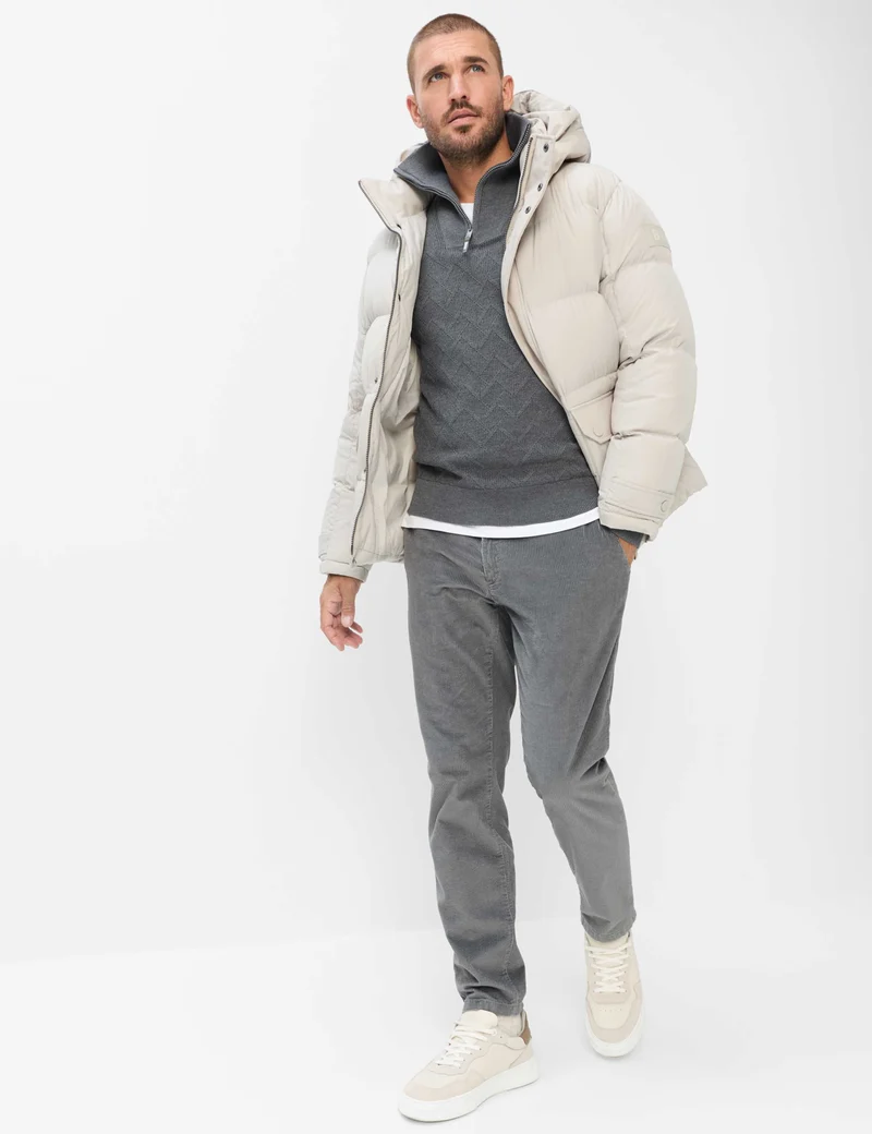 SÖREN Strickpullover im Wollmix