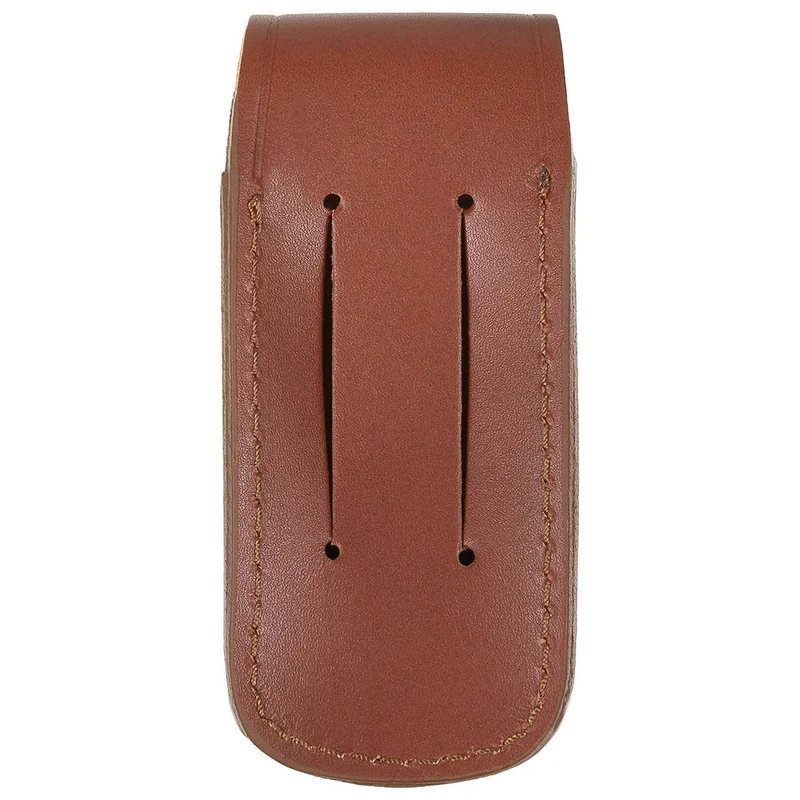 Fox®Outdoor Messer-Etui "Leder" braun 11x4x1,5cm Druckknopf