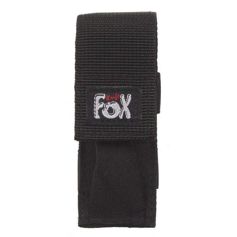 Fox®Outdoor Messer-Etui "groß" schwarz 12x3,5x3cm Klettverschluss