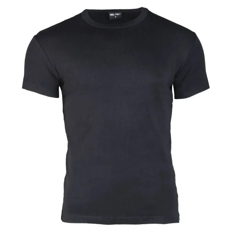 MIL-TEC® T-Shirt Body Style schwarz Herren Cotton Shirt