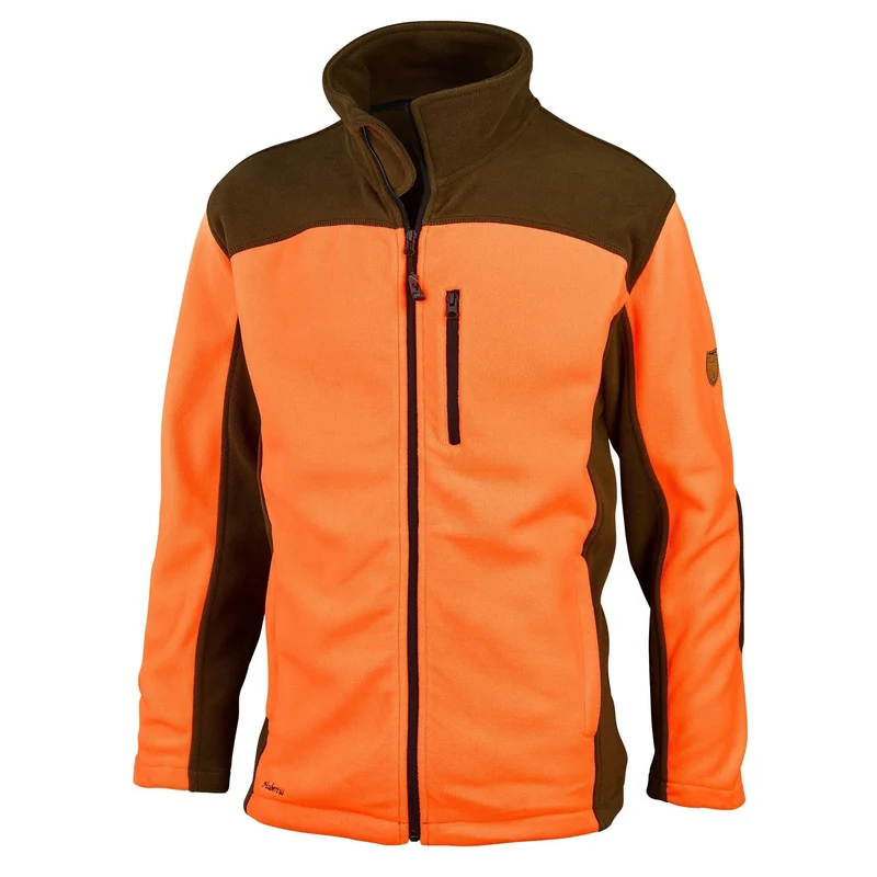 HUBERTUS Herren Fleecejacke EIFEL orange Jagdjacke