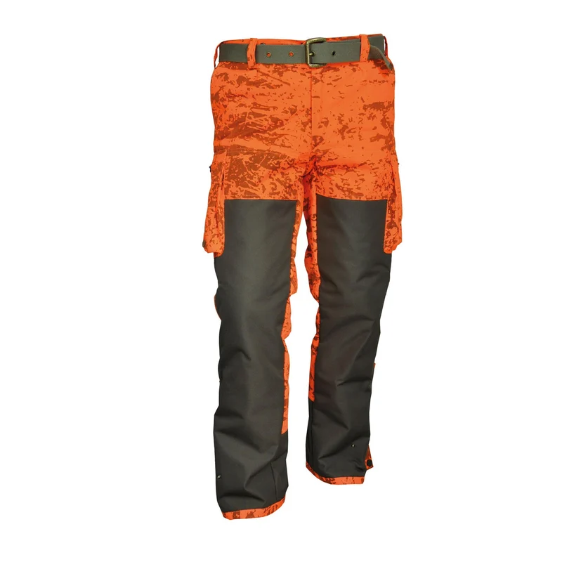 HUBERTUS Sauenschutzhose DRÜCKJAGD oliv / camo Hose Hundeführer- Nachsuchenhose