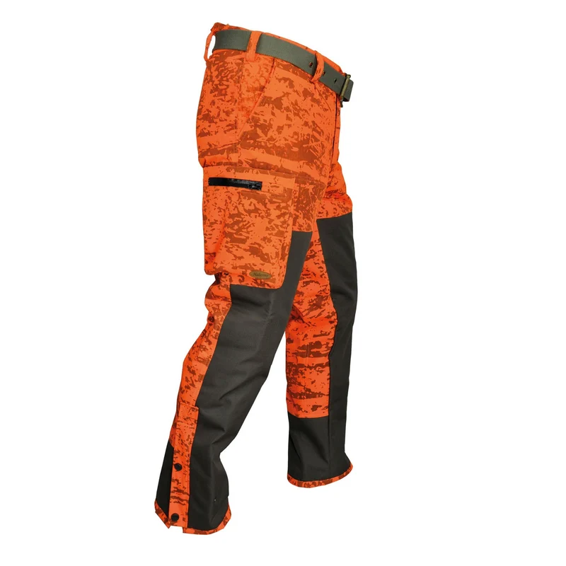 HUBERTUS Sauenschutzhose DRÜCKJAGD oliv / camo Hose Hundeführer- Nachsuchenhose