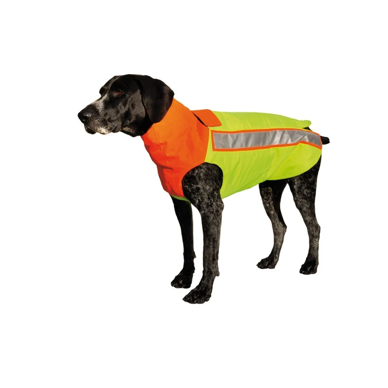 HUBERTUS Hunde Schutzweste mit Kevlareinlage orange