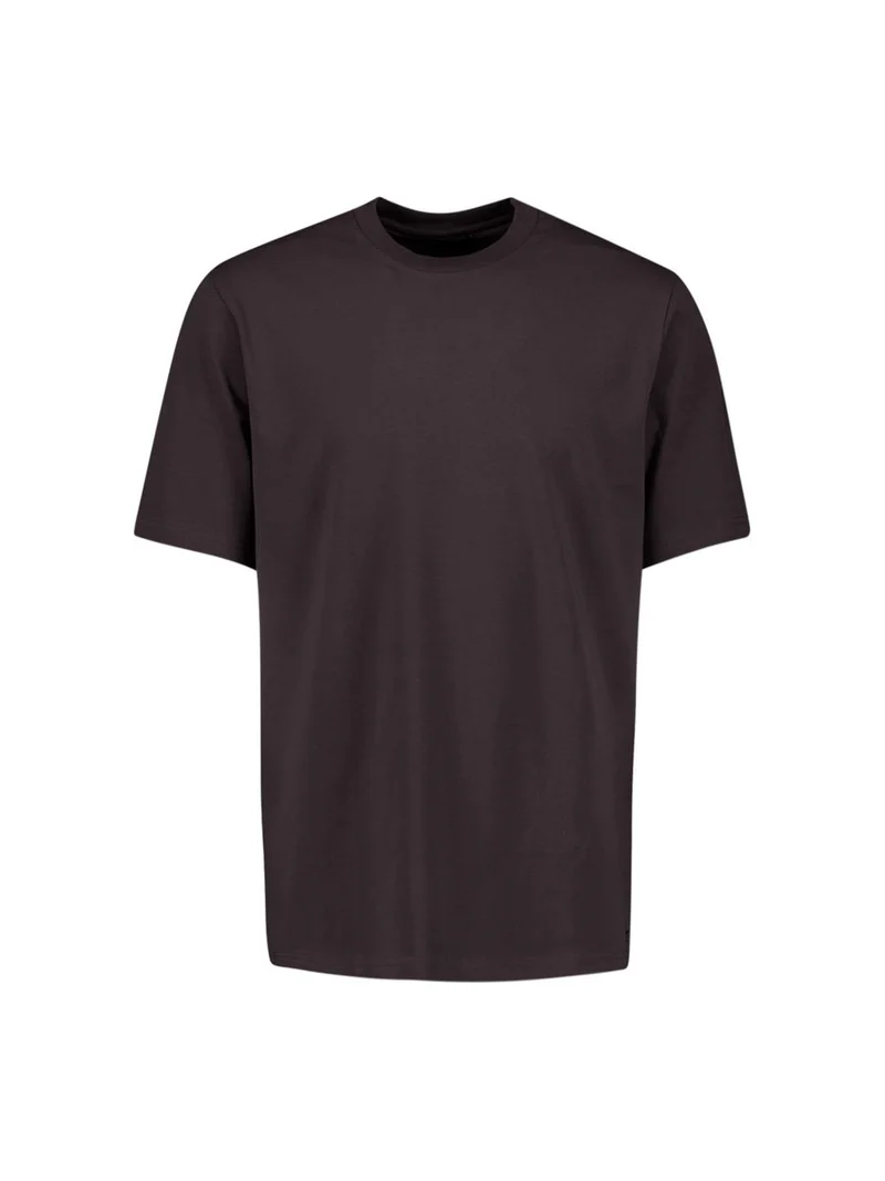 T-Shirt Crewneck Solid Basic Stretch