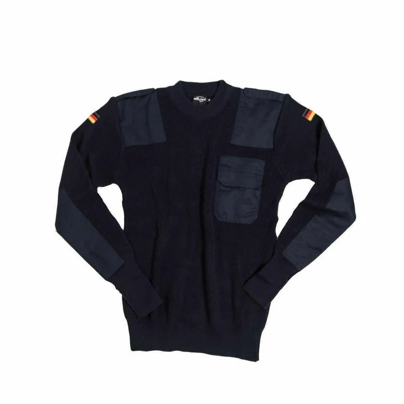 MIL-TEC® Bundeswehr BW Pullover 80/20 marine Freizeitpullover