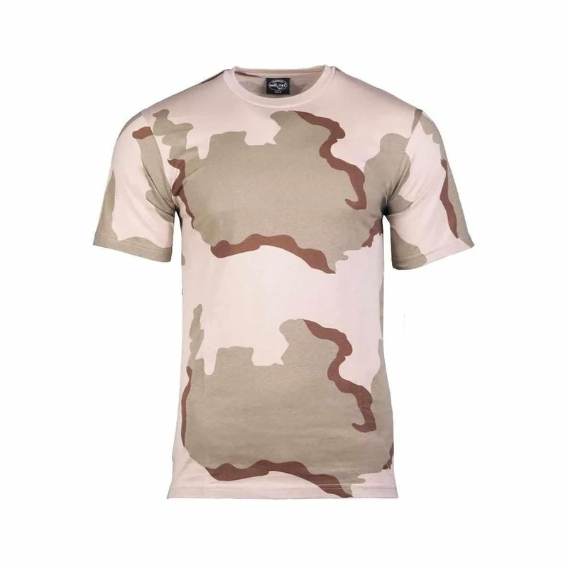 MIL-TEC® T-Shirt Tarn 3-col.desert Shirt Cotton unisex