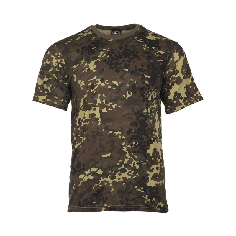MIL-TEC® T-Shirt Tarn BW-flecktarn Shirt Cotton unisex