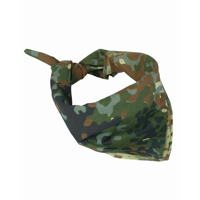 MIL-TEC® Halstuch flecktarn Bandanna Tuch Mundtuch Kopftuch