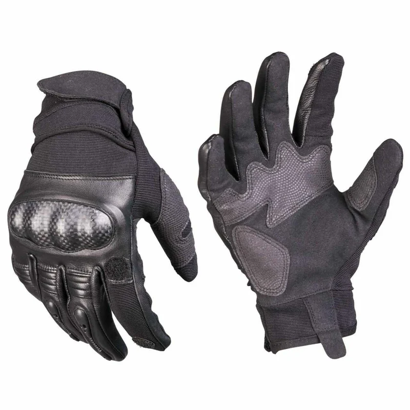 MIL-TEC® Tactical Gloves Gen. II schwarz Handschuhe Leder Einsatzhandschuhe