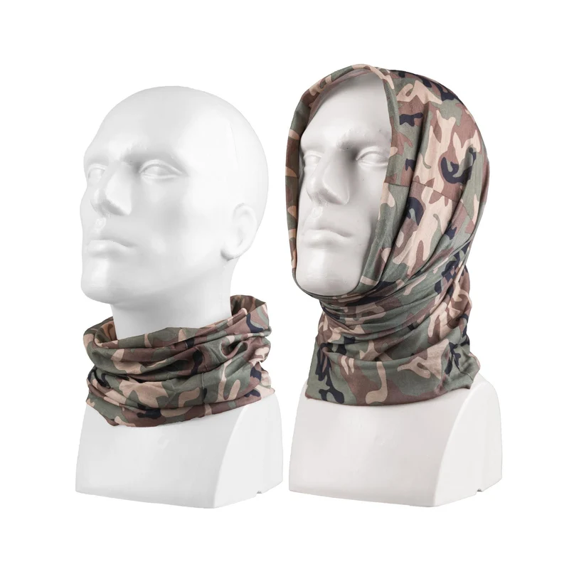MIL-TEC® Multi Function Headgear woodland Multituch Funktionstuch