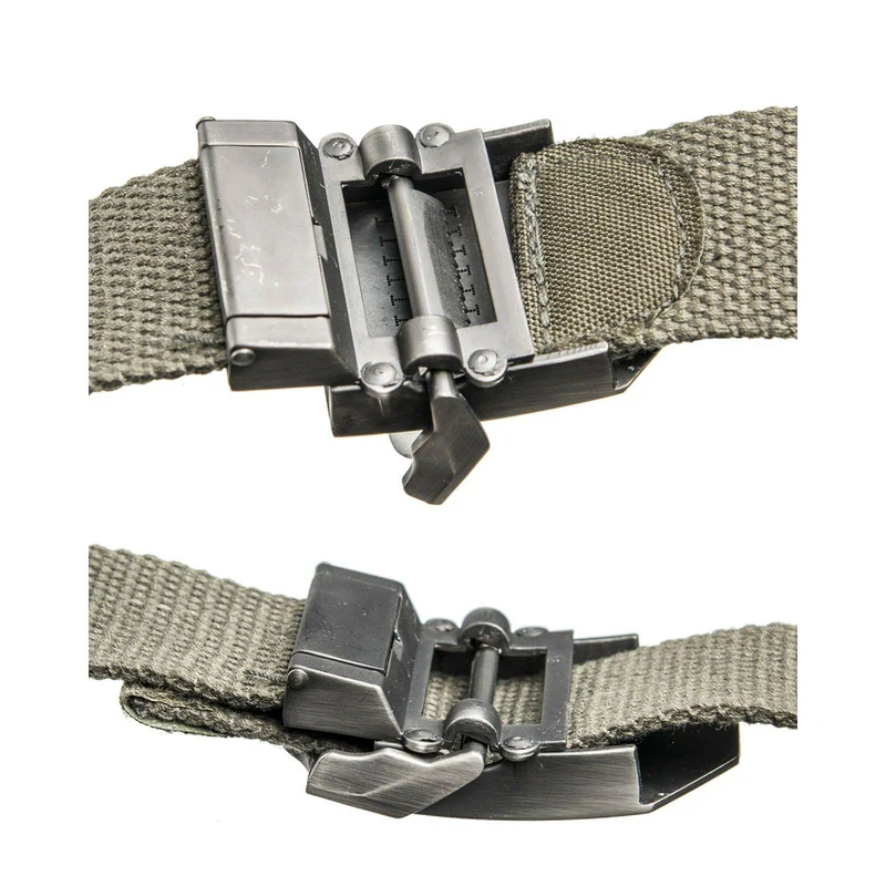 MIL-TEC® US Navy Seal Hosengürtel oliv Metallschnalle L=130cm | B=38mm