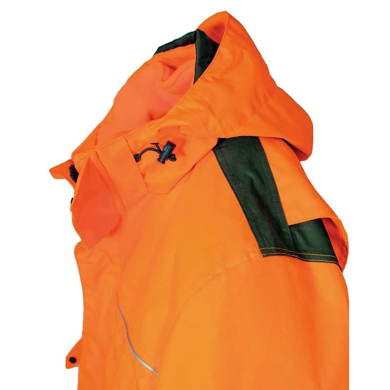 HUBERTUS Jagdjacke DOG KEEPER orange/oliv 3in1 Hundeführerjacke