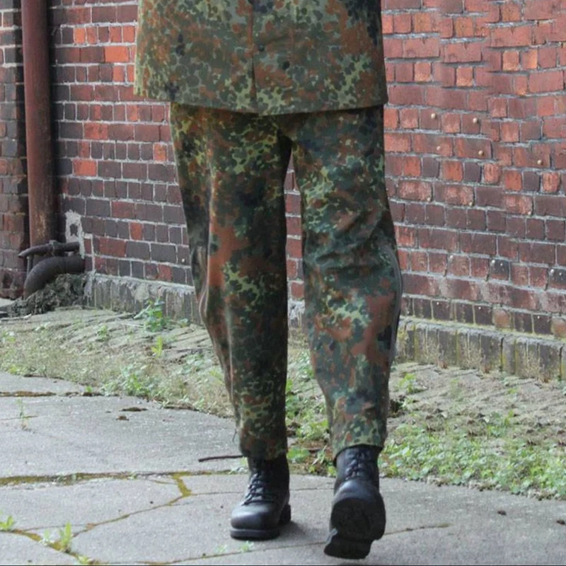 MIL-TEC® BW Hose Nässeschutz 3-Lagen-Laminat flecktarn Bundeswehr Neufertigung
