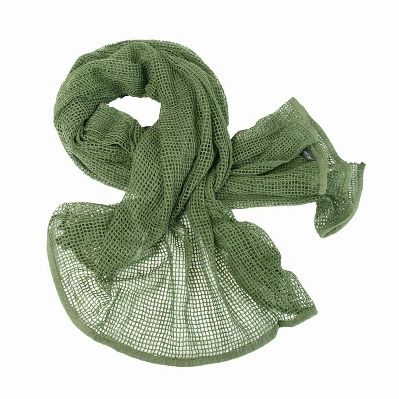 MIL-TEC® Netzschal PES oliv Tarnschal Commando Schal