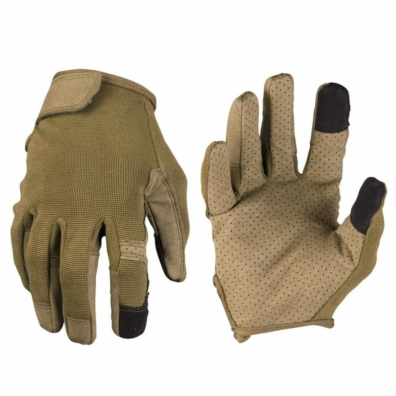 MIL-TEC® Einsatzhandschuhe Touch oliv Tactical Gloves Handschuhe
