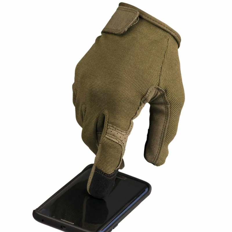 MIL-TEC® Einsatzhandschuhe Touch oliv Tactical Gloves Handschuhe