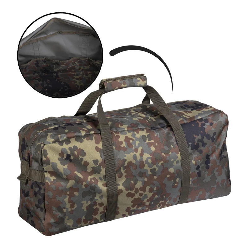 MIL-TEC® Einsatztasche groß 600D flecktarn Tasche Packtasche