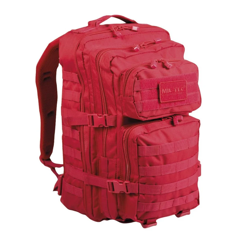 MIL-TEC® US Assault Pack large signalrot Rucksack 36 Liter