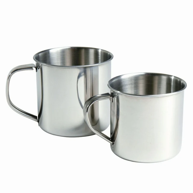 MIL-TEC® Trinkbecher stainless steell 300ml rostfrei Outdoor Tasse