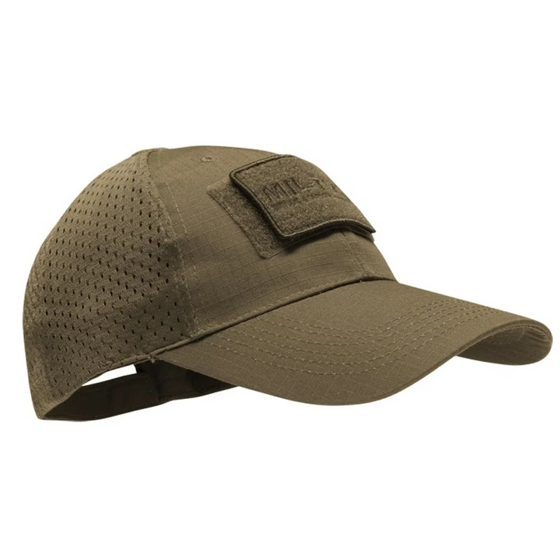 MIL-TEC® Baseballcap Netz dark coyote Tactical Cap Trucker Style one size