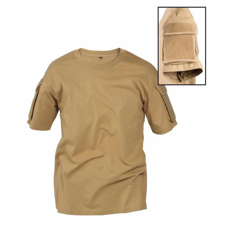 MIL-TEC® Tactical T-Shirt coyote Combat Einsatz-Shirt Army