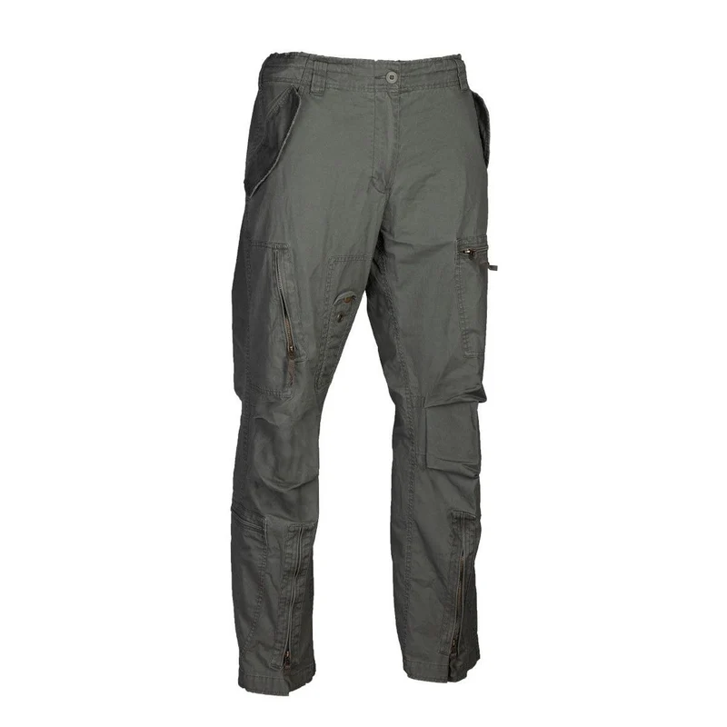 Mil-TEC® Fliegerhose Cotton Vintage "Straight Cut" oliv Army Cargo Hose