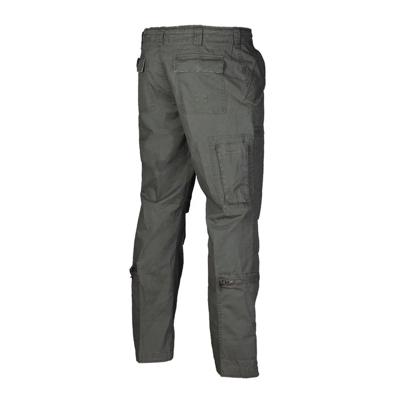 Mil-TEC® Fliegerhose Cotton Vintage "Straight Cut" oliv Army Cargo Hose