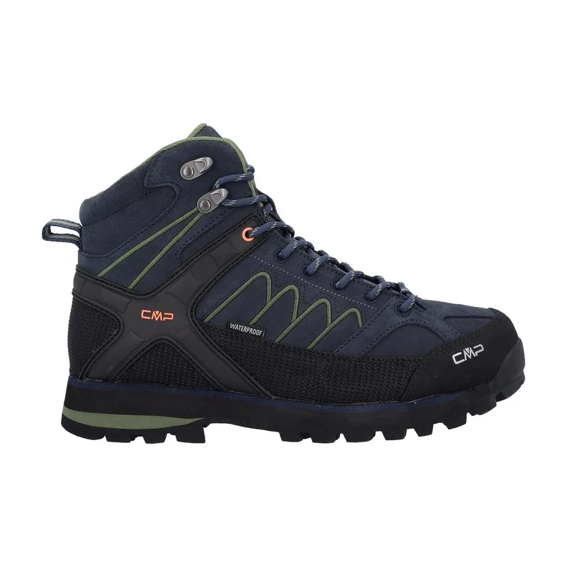 CMP Herren Moon Mid Trekking Schuhe WP 31Q4797 b.blue-torba