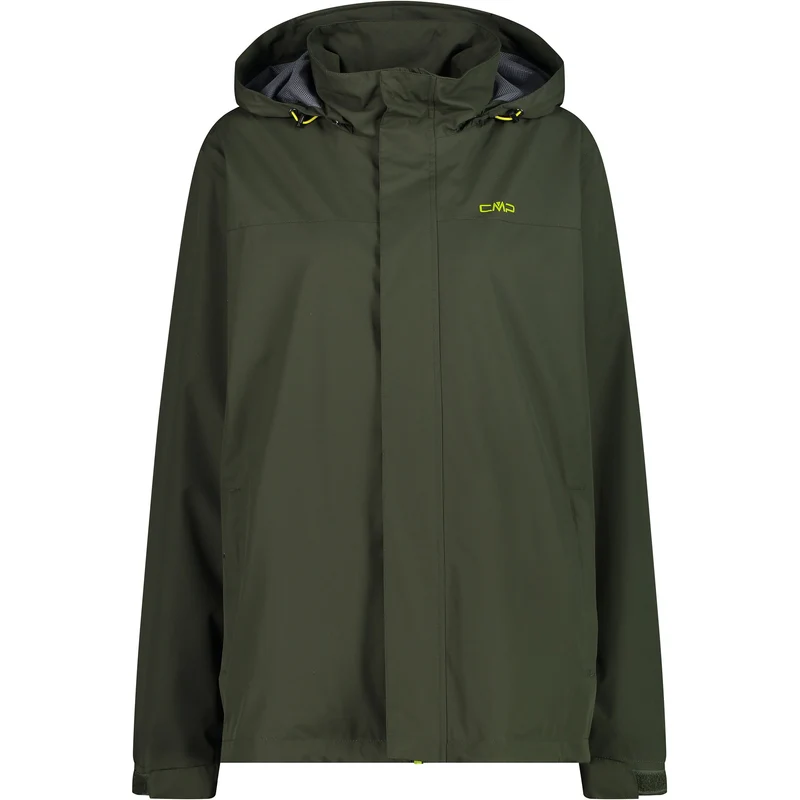CMP Herren Regenjacke Snaps Hood Jacket 39X7367 oil green Packable