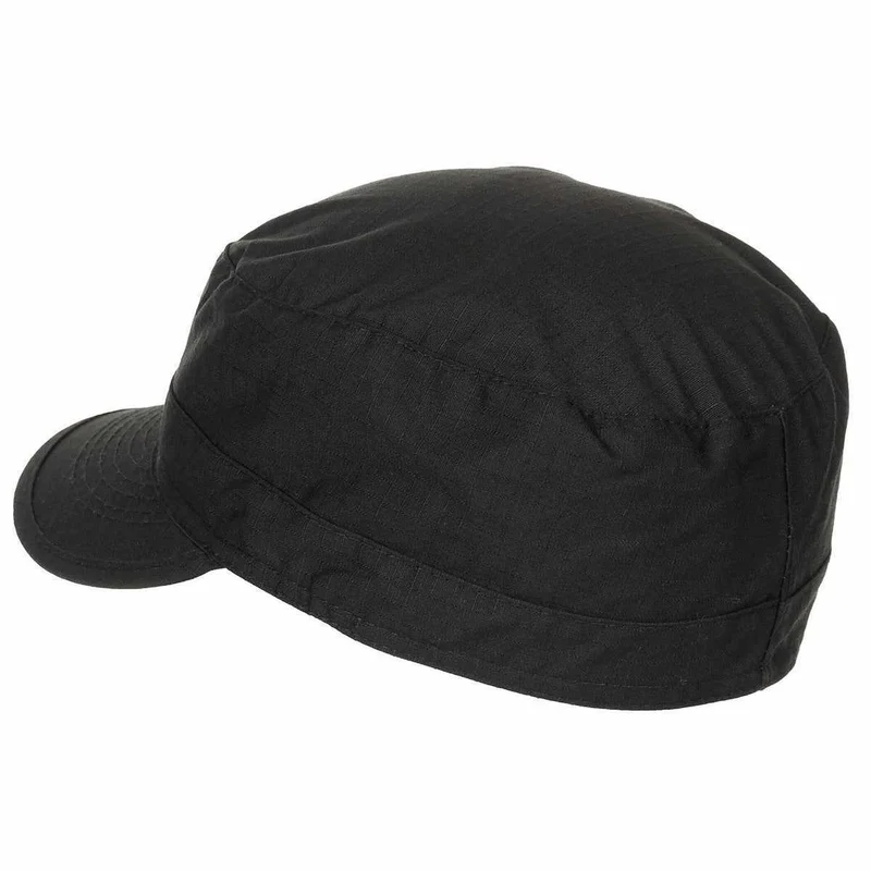 MFH® US BDU Feldmütze schwarz RipStop Cap