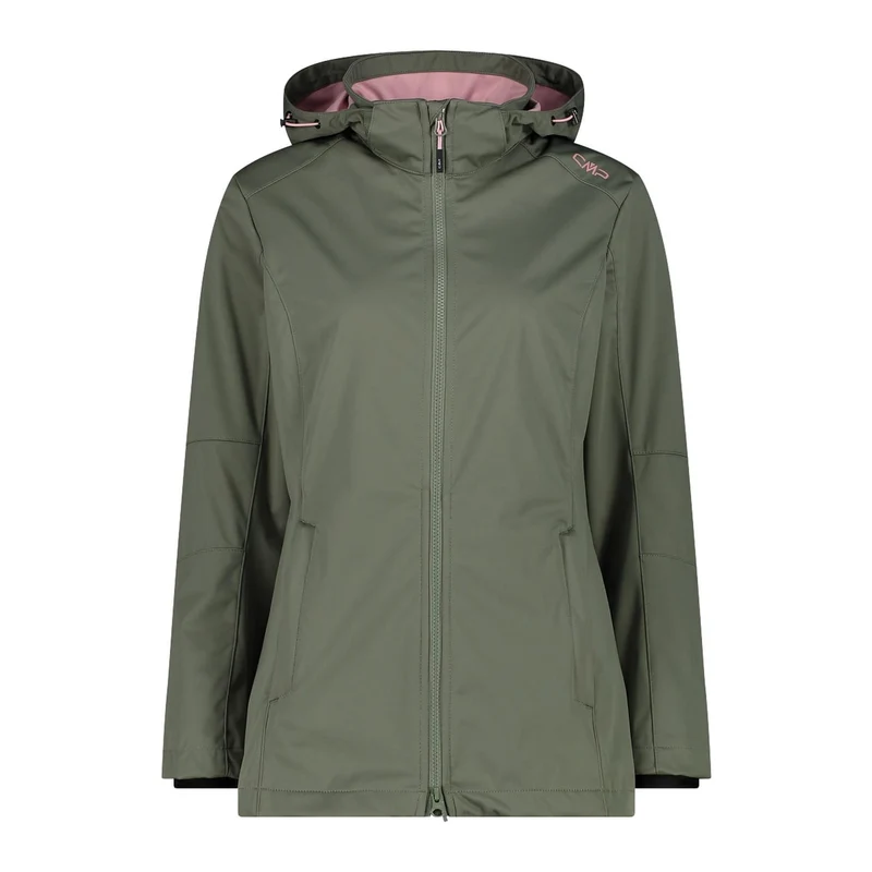 CMP Damen Softshelljacke Women Jacket Zip Hood 39A5096 salvia
