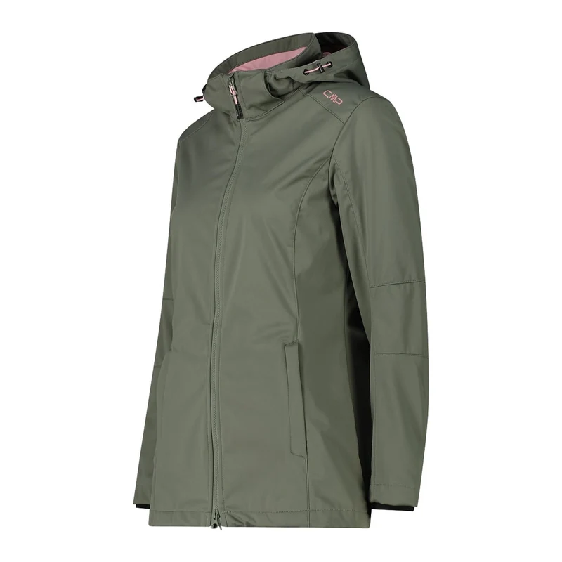 CMP Damen Softshelljacke Women Jacket Zip Hood 39A5096 salvia