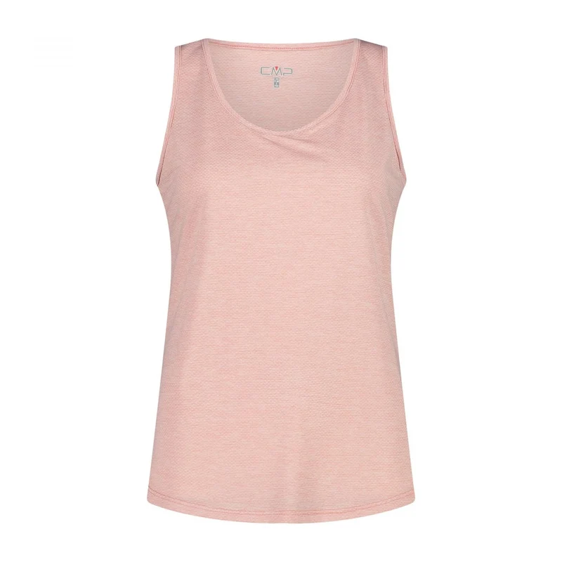 CMP Damen Shirt Light Melange Jersey Top 34N5926 rose