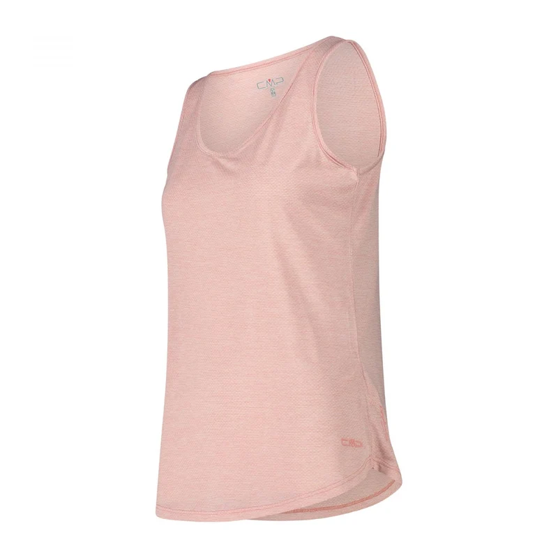 CMP Damen Shirt Light Melange Jersey Top 34N5926 rose