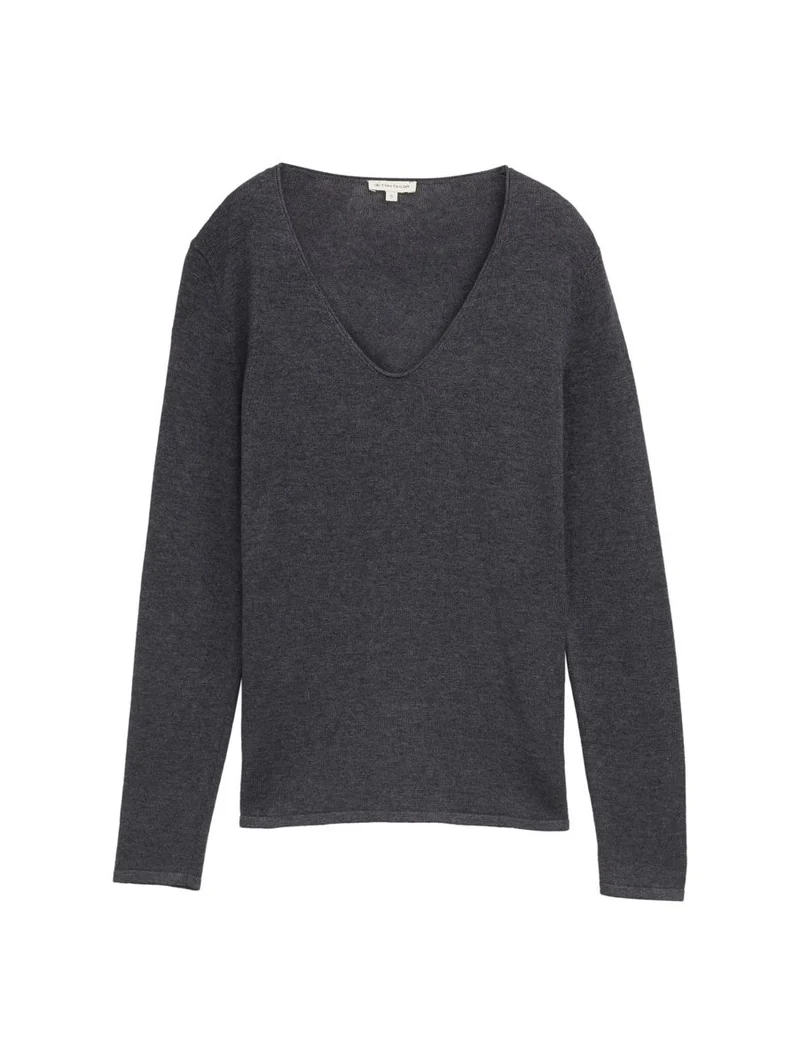 sweater basic v-neck