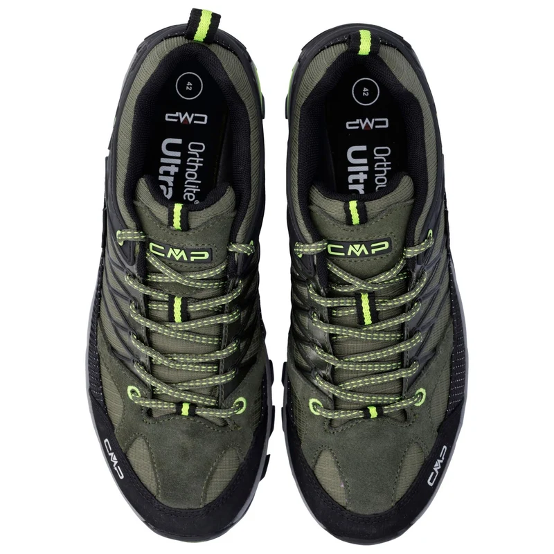 CMP Herren Rigel Low Trekking Schuhe WP 3Q54457 jungle-yellow fluo
