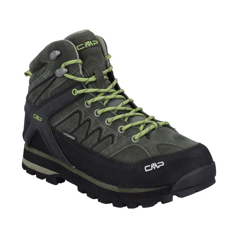 CMP Herren Moon Mid Trekking Schuhe WP 31Q4797 militare