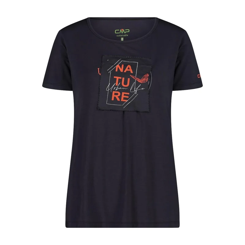 CMP Damen Shirt Woman T-Shirt Bamboo 31T8476 antracite