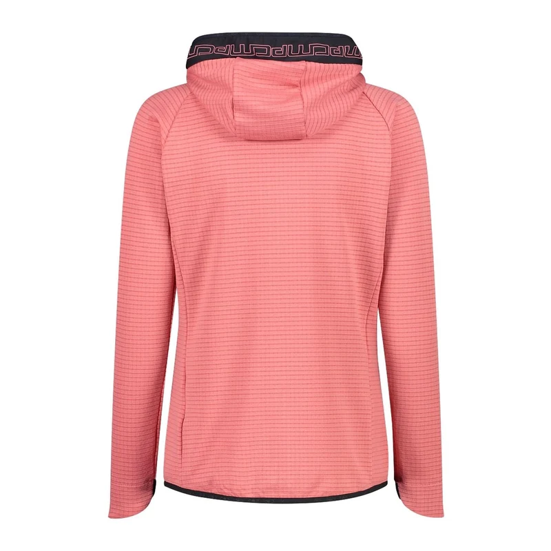 CMP Damen Unlimitech GridTech® Fleece Woman Jacket Fix Hood 34G6656 orchidea