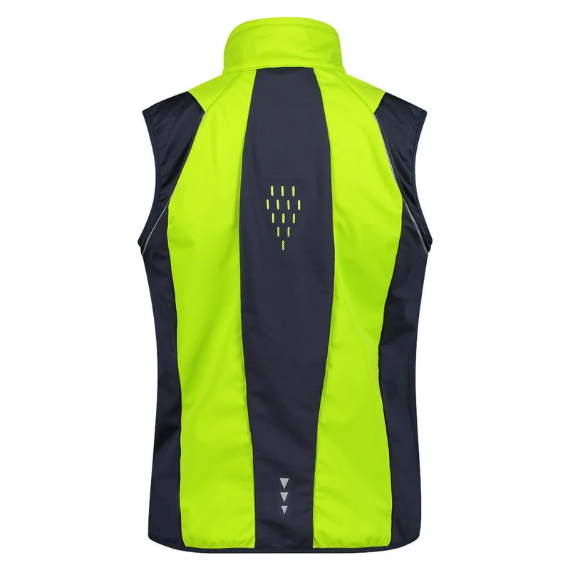CMP Herren Hybrid Steppjacke Detachable Sleeves 30A2647 limegreen