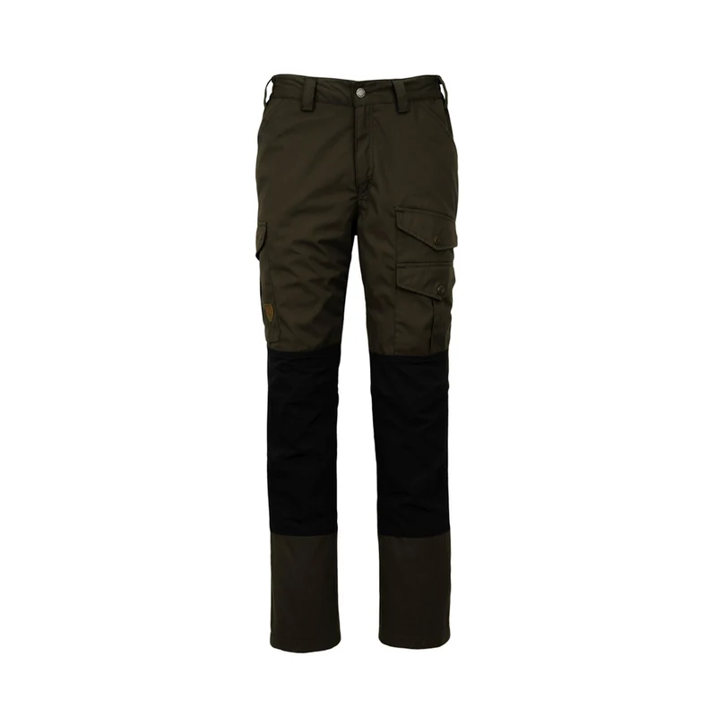 HUBERTUS Herren Outdoor-Thermohose OS1200® | Besatz oliv/braun Jagdhose